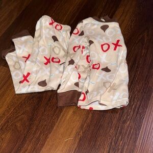 Cozy Kids Pajamas with XO Pattern